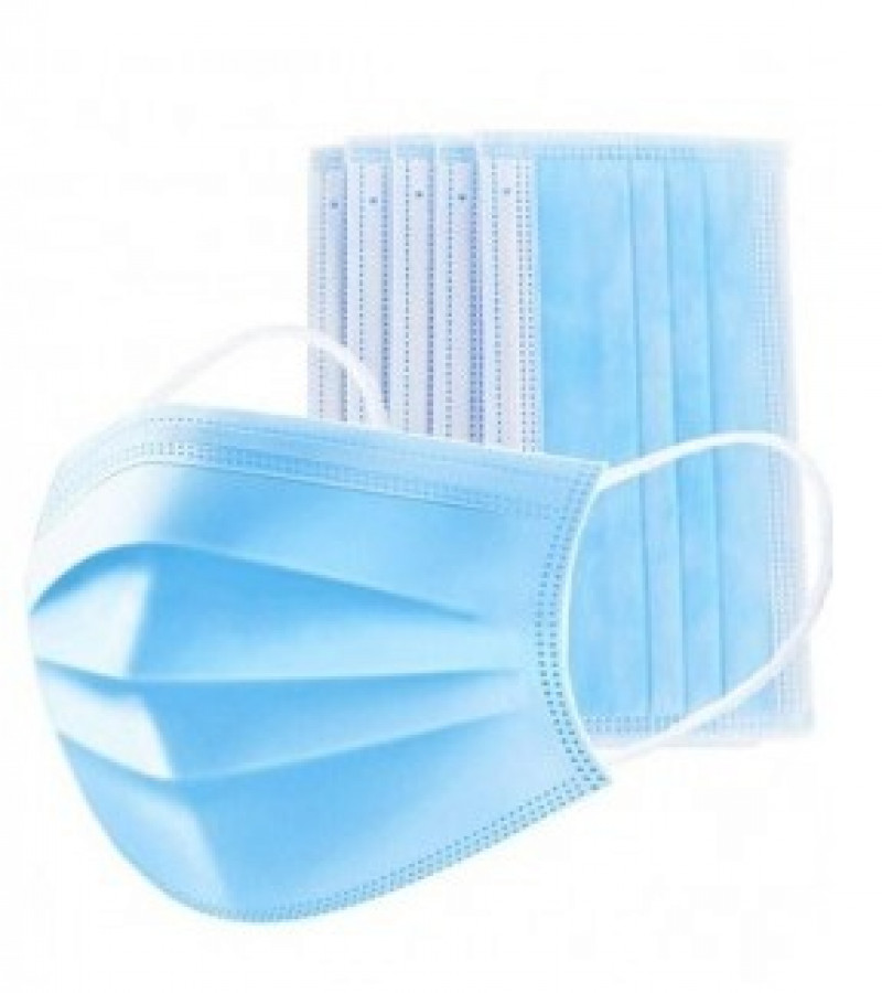 50 PCS Of Disposable Personal Face Mask