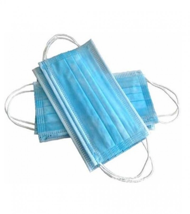 Pack of 200- Original Surgical Face Mask Disposable 3 Ply in Pakistan- 4 boxes - 200  pieces - 50x4