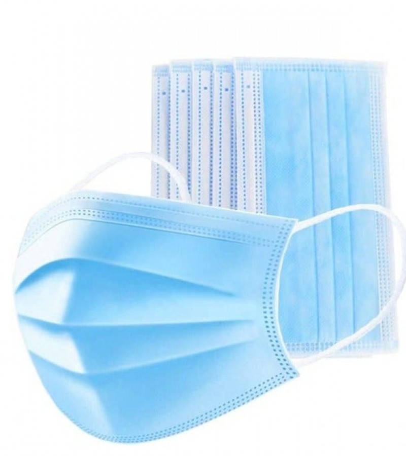 Pack of 200- Original Surgical Face Mask Disposable 3 Ply in Pakistan- 4 boxes - 200  pieces - 50x4