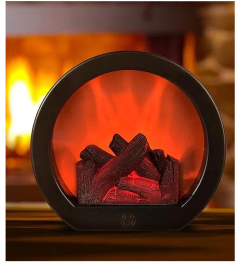 Remote control HD Fireplace Decorative Lamp Mini WiFi Camera -Spy camera