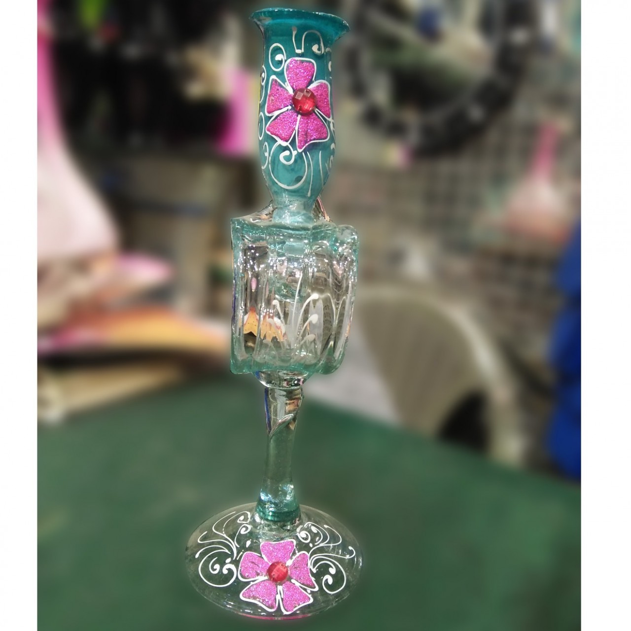 Decorative Glass Candle Holder For Home Decoration