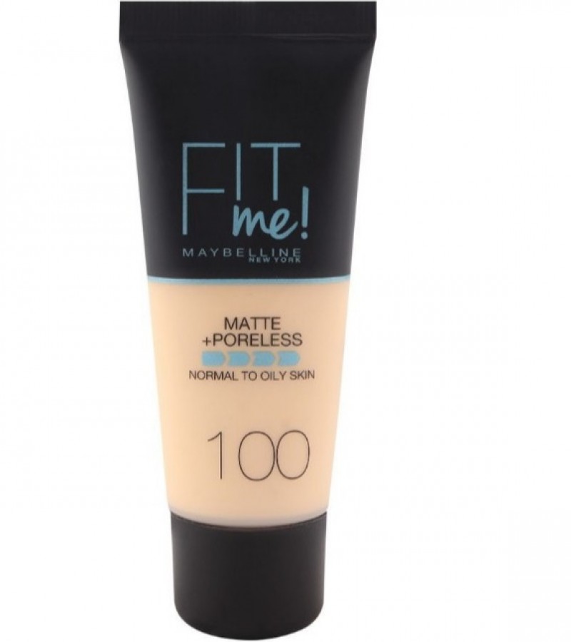 Fit Me Liquid Foundation Matte & Poreless - 100 Natural Beige