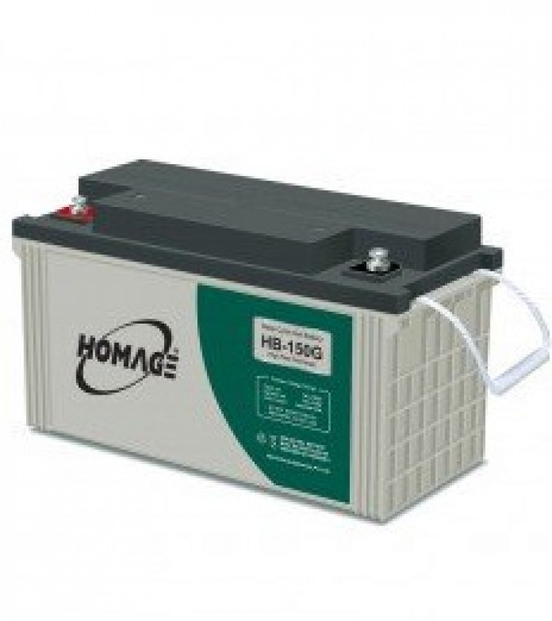 Homage HB - 150G New - No need to re fill water - Suitable for Inverters & UPS