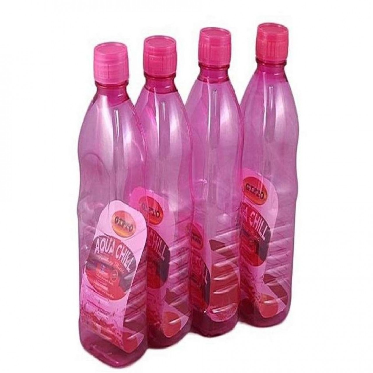 Fridge Water Bottles - Pack of 4