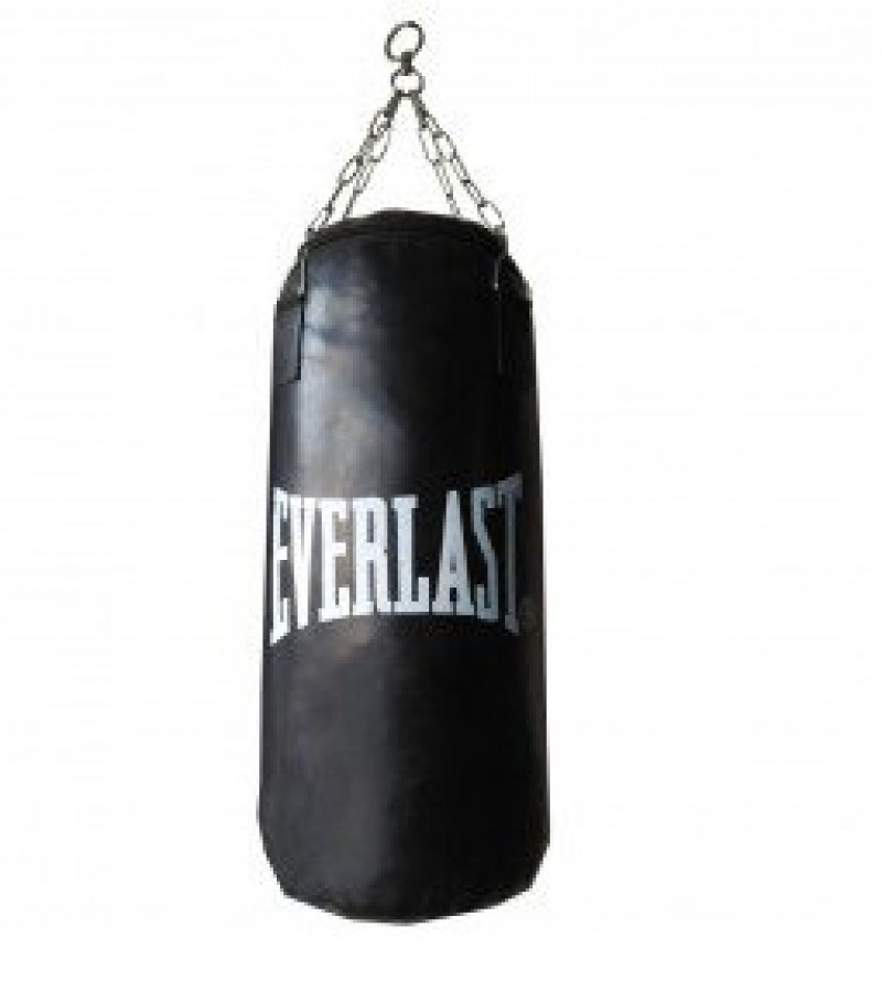 Punching Bag By Everlast For Boxing - Black