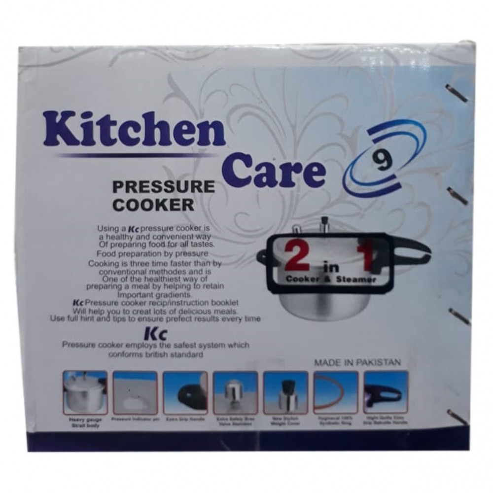 Kitchen Care Pressure Cooker - 9 Litter - Premium Kitchenware