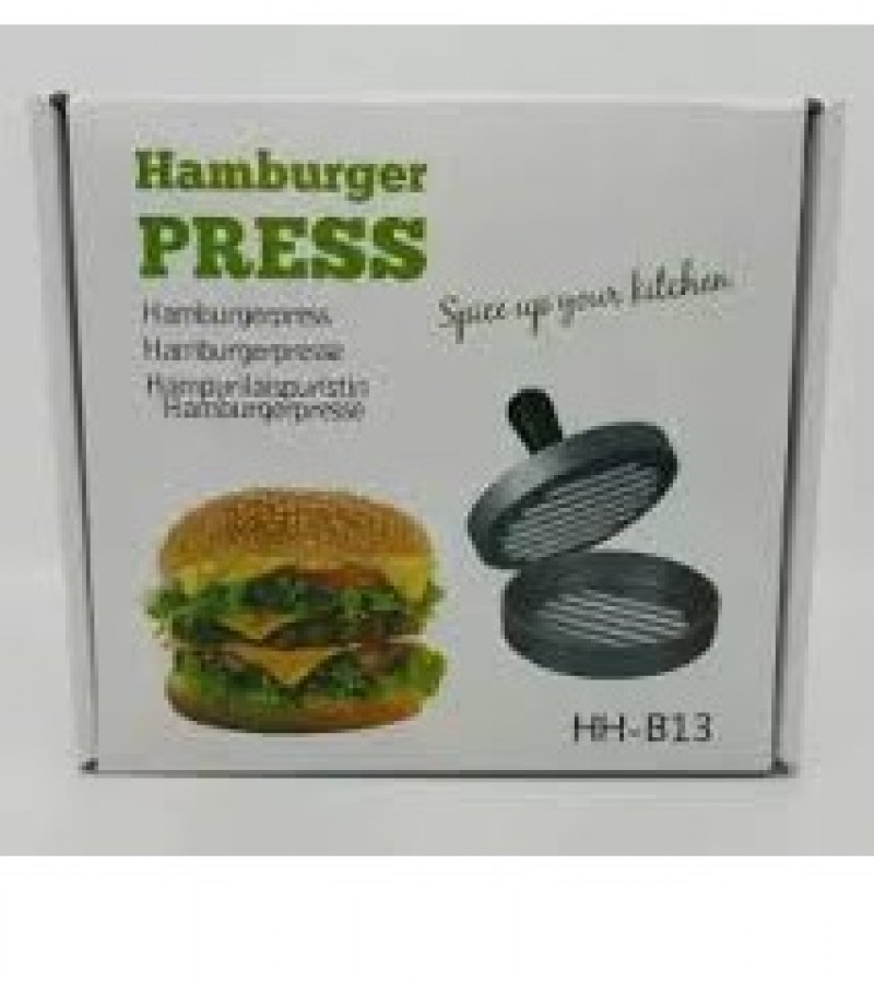 Heavy Duty Non Stick All Metal Burger Patty Press Chicken Beef Steak BBQ Machine Mold Maker